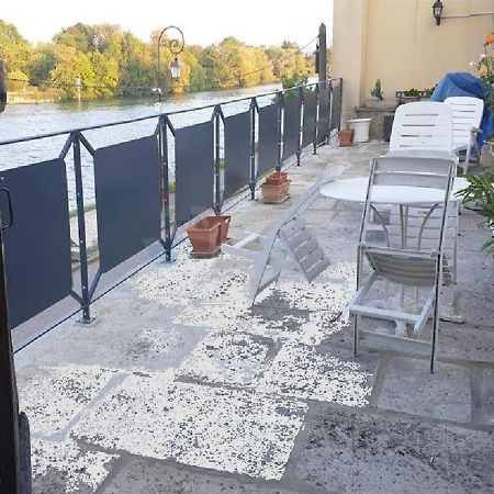 Appartement Grand 2P Terrasse Bord De Seine à Mantes-la-Jolie Extérieur photo